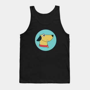 Dog Face Tank Top